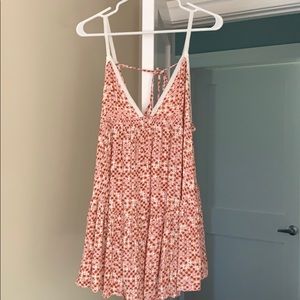 Skylar and Madison boHo print tie dress